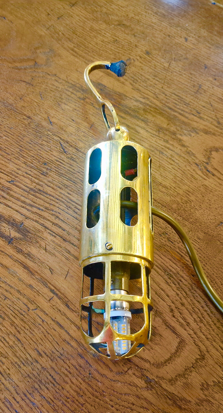 Lucas Brass Inspection Lamp