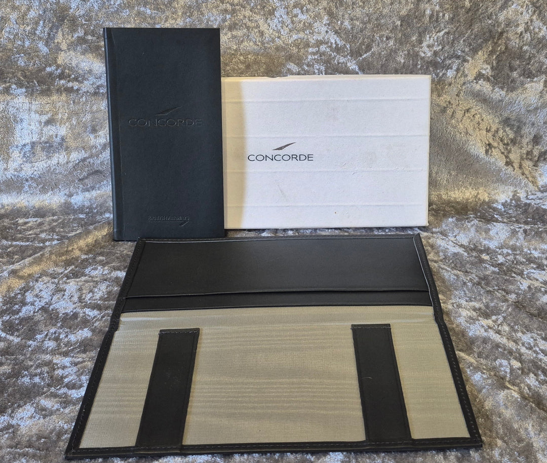 Concorde Cheque Book Holder & Note Book