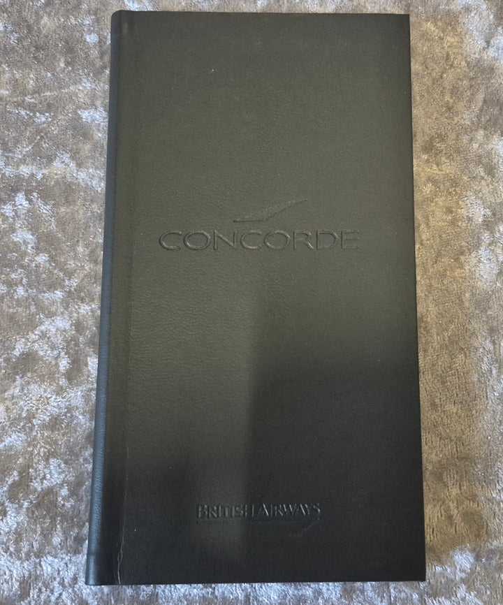 Concorde Cheque Book Holder & Note Book